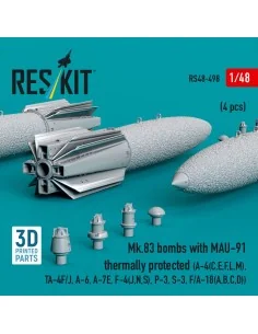 Mk.83 bombs with MAU-91 thermally protected (4 pcs) (A-4(C, E, F, L... 2