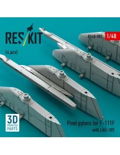 Pivot pylons for F-111F with LAU-105 (4 pcs) (3D Printed), 1/48 - R... 2