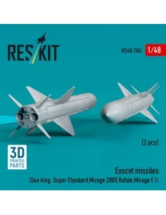 Exocet missiles (2 pcs) (Sea King, Super Etendard, Mirage 2000, Raf... 2