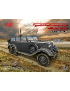 G4 with armament, WWII German Car, 1/35 - ICM 35530
