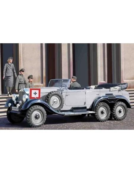 G4 (1939), German Car With Passengers, 1/35 - ICM 35531