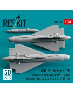 AGM-62 Walleye II ER missiles (2 pcs) with AN/AWG-16 data link pod ... 2