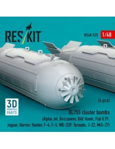 BL755 cluster bombs (4 pcs) (Alpha Jet, Buccaneer, BAE Hawk, Fiat G... 2