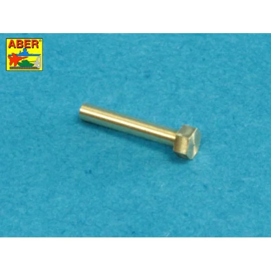 Turned imitation of Hexagonal bolts 1, 6 x 6, 0 mm x 25 pcs., 1/16 ...