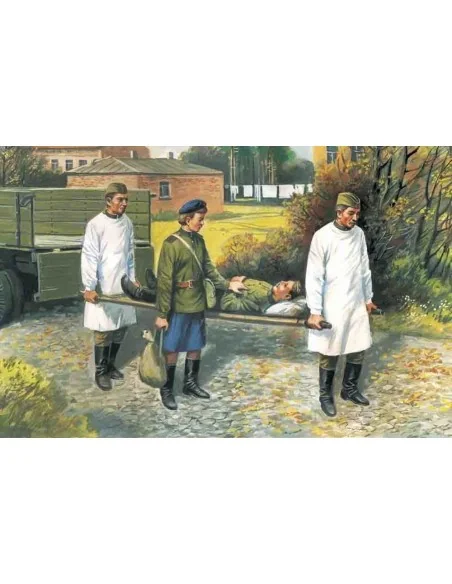 Sowjetische Sanitäter 1943-45, 1/35 - ICM 35551