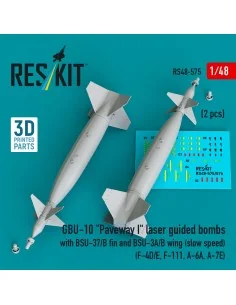 GBU-10 Paveway I laser guided bombs with BSU-37/B fin and BSU-3A/B ...