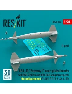 GBU-10 Paveway I laser guided bombs with BSU-37/B fin and BSU-3A/B ...