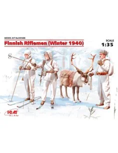 Finnish Riflemen 1940, 1/35 - ICM 35566