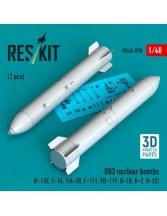 B83 nuclear bombs (2 pcs) (F-15E, F-16, F/A-18, F-111, FB-111, B-1B...