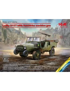 Laffly V15T with Hotchkiss machine gun, 1/35 - ICM 35572
