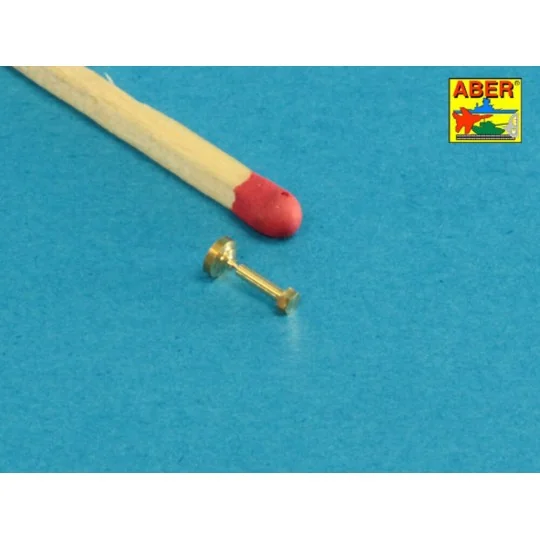 Turned imitation of Hexagonal bolts & nuts 1, 6 x 4, 0 mm x 15 pcs....