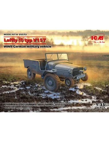 Laffly (f) typ V15T, WWII German military vehicle, 1/35 - ICM 35573