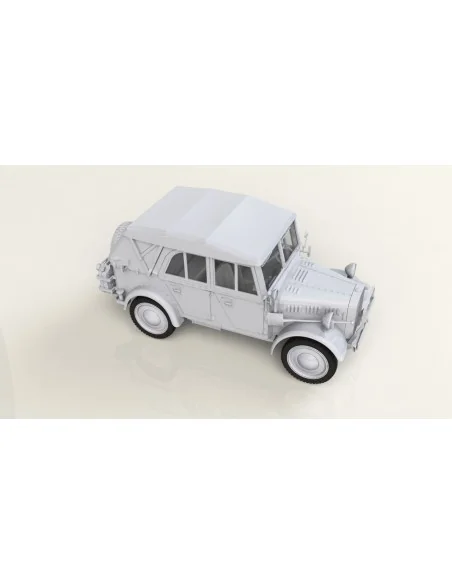 le.gl.Einheitz-Pkw Kfz.1 Soft Top, WWII German Light Personnel Car,...