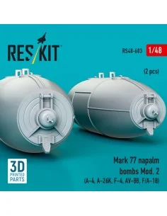 Mark 77 napalm bombs Mod. 2 (2pcs) (A-4, A-26K, F-4, AV-8B, F/A-18)... 2