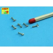 Wing nuts PE nuts with turned bolt x 30 pcs. - Aber Models 16111