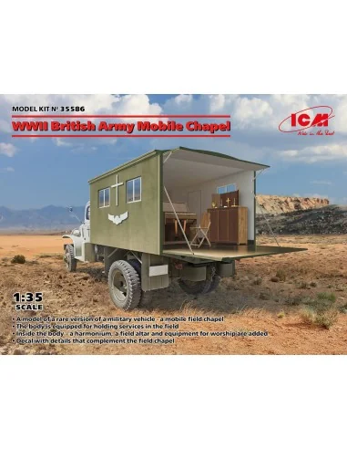 [NO_DESC] WWII British Army Mobile Chapel, 1/35 - ICM 35586