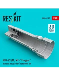 MiG-23 (M, MF) Flogger exhaust nozzle for Trumpeter kit (3D Printed...