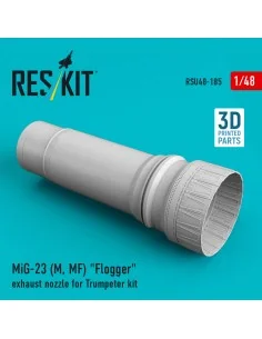 MiG-23 (M, MF) Flogger exhaust nozzle for Trumpeter kit (3D Printed... 2