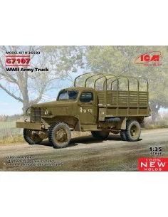 G7107, WWII Army Truck (100% new molds), 1/35 - ICM 35593