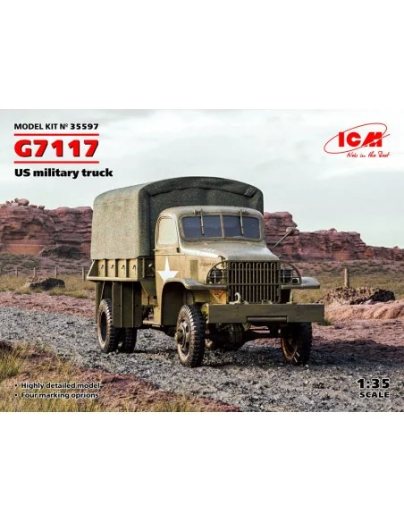 G7117, US military truck, 1/35 - ICM 35597