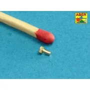 Turned imitation of Hexagonal bolts 1, 75 x 2, 20 mm x 25 pcs., 1/1...