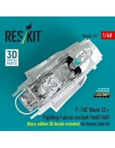 F-16C Block 52+ Fighting Falcon cockpit PolAF/HAF (Basic edition 3D... 2