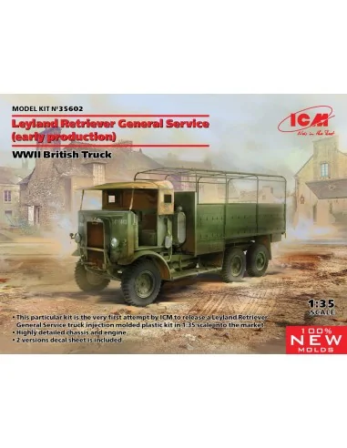 Leyland Retriever General Service (early production), WWII British ...