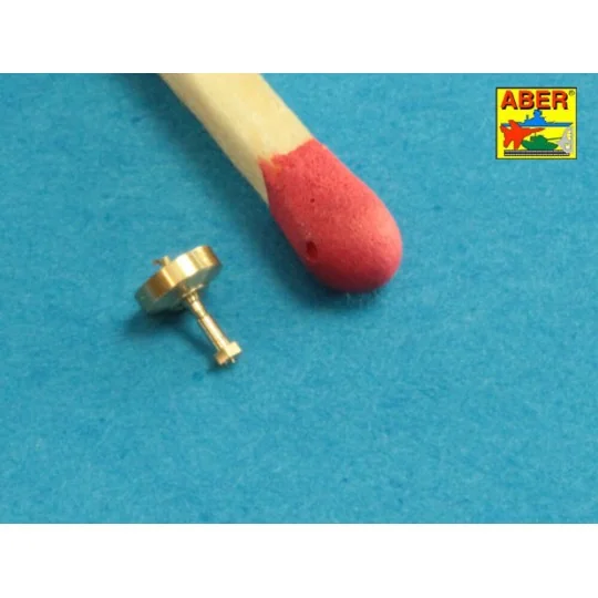 Turned imitation of Hexagonal bolts 0, 85 x 1, 30 mm x 30 pcs., 1/1...