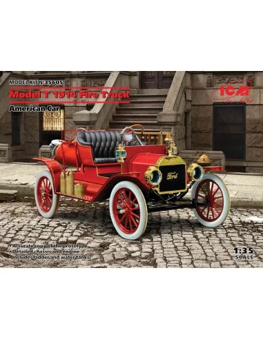 [NO_DESC] Model T 1914 Fire Truck, American Car, 1/35 - ICM 35605