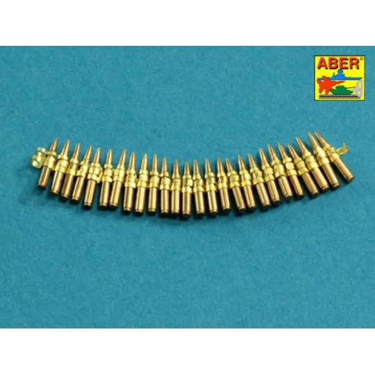 .50 cal. Ammunition for U.S. M2 Machine Gun, 1/16 - Aber Models 16130