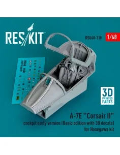 A-7E Corsair II cockpit early version (Basic edition with 3D decals... 2