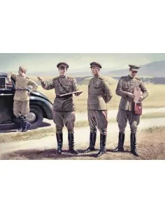 [NO_DESC] Soviet Staff Personnel (1943-1945), 1/35 - ICM 35612