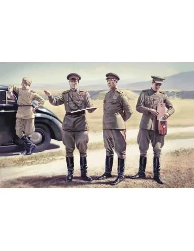 Soviet Staff Personnel (1943-1945), 1/35 - ICM 35612