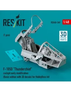 F-105D Thunderchief cockpit early modification (Basic edition with ...