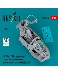F-105D Thunderchief cockpit early modification (Detailed edition) f...
