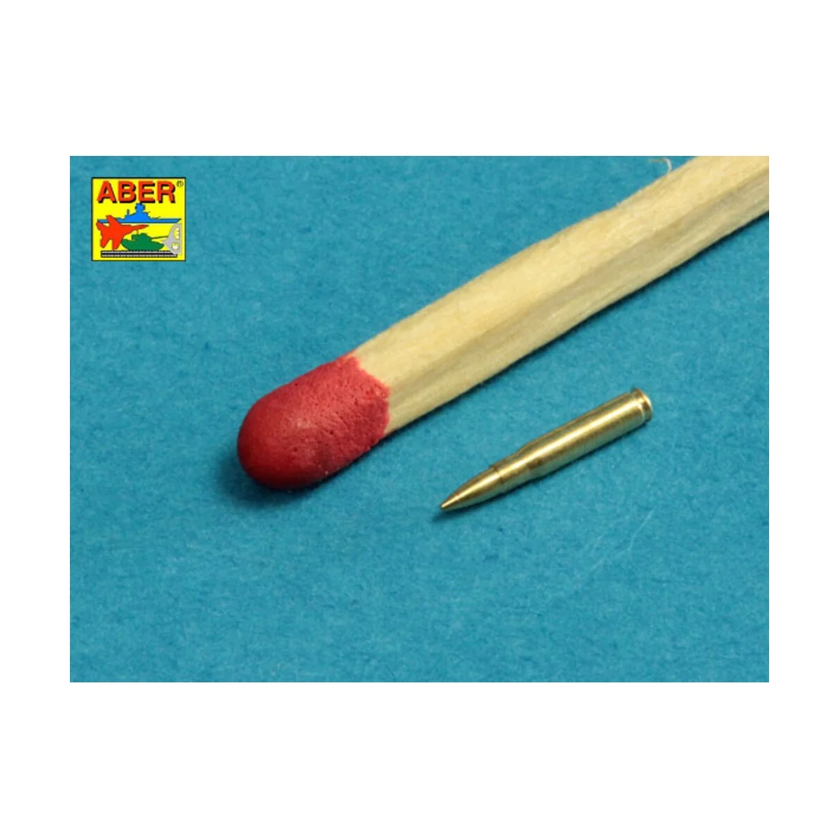 .50 cal. Ammunition for U.S. M2 Machine Gun, 1/16 - Aber Models 16130
