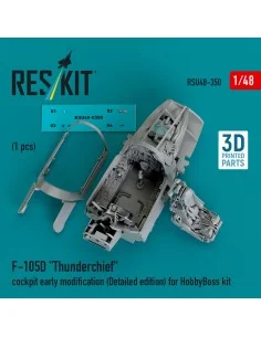 F-105D Thunderchief cockpit early modification (Detailed edition) f... 2
