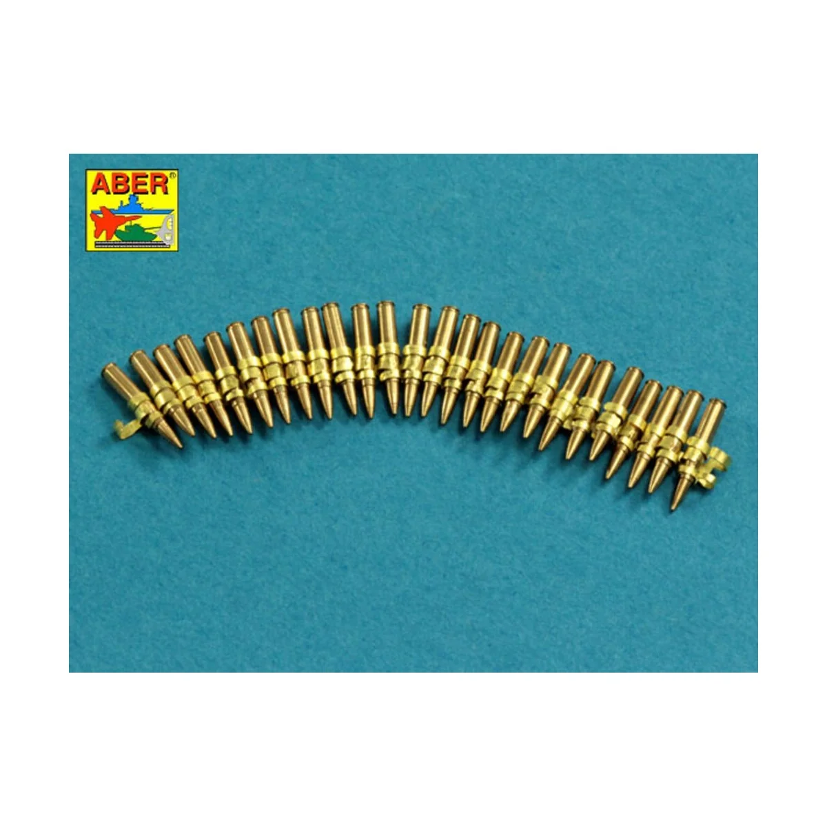 .50 cal. Ammunition for U.S. M2 Machine Gun, 1/16 - Aber Models 16130