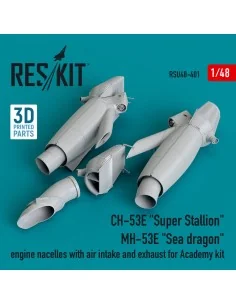 CH-53E Super Stallion, MH-53E Sea dragon engine nacelles with air i...