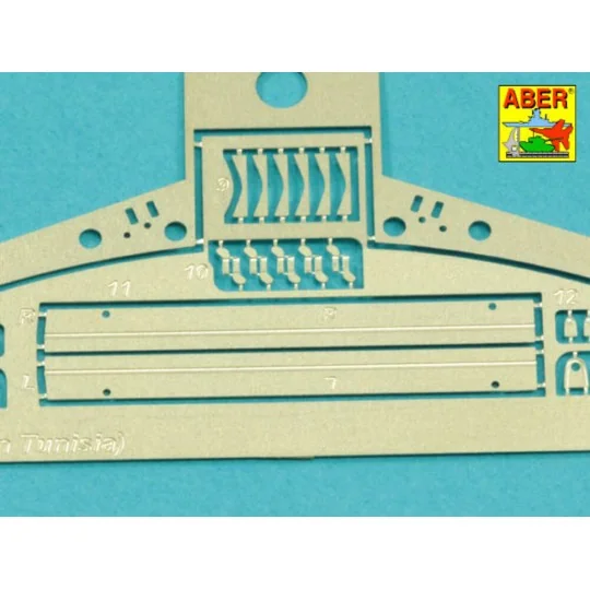 Tiger I, E Tunezyjski z 501 Abt.- Zasobnik wierzowy, 1/16 - Aber Mo...