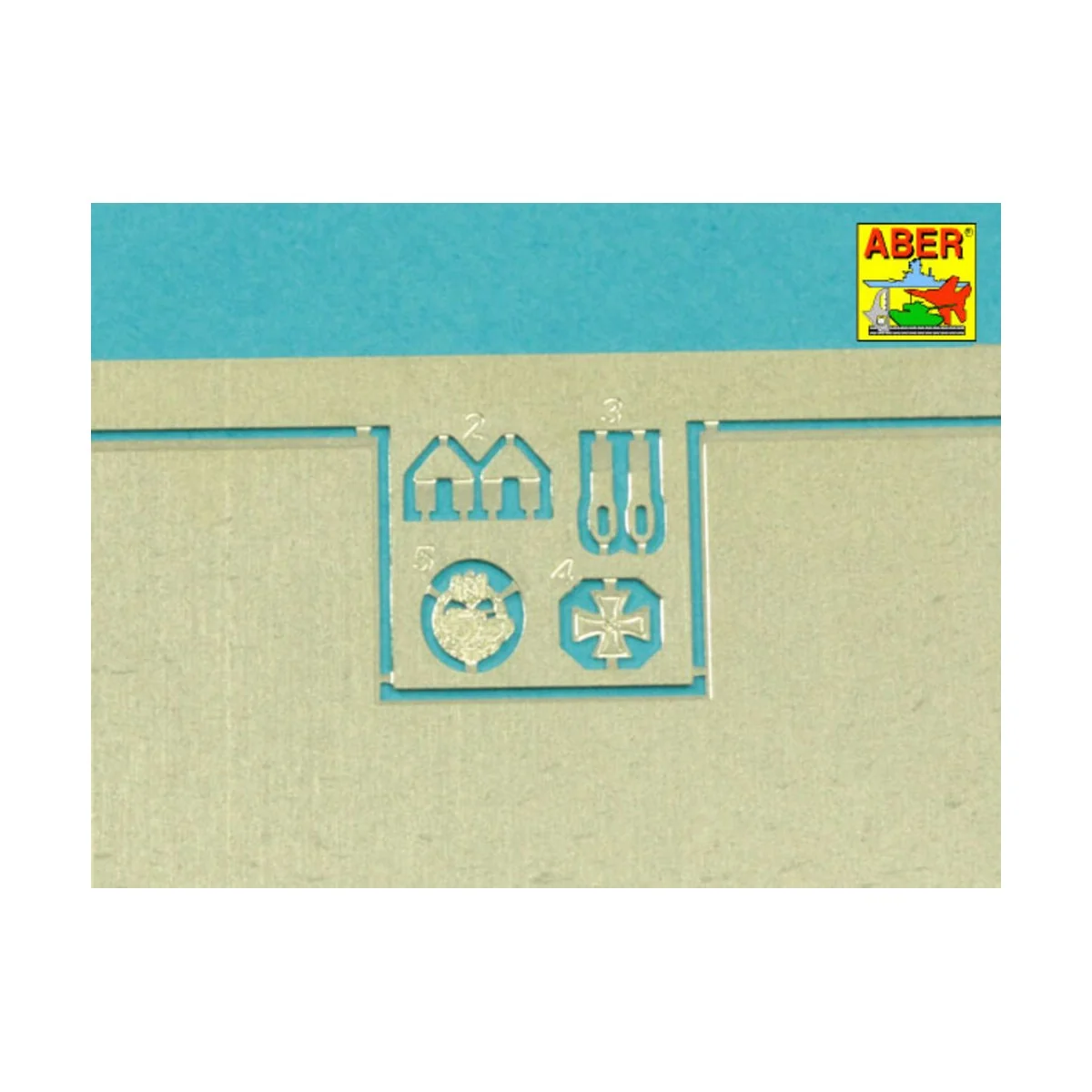 Tiger I,E Tunezyjski z 501 Abt.- Zasobnik wierzowy - Aber Models 16140