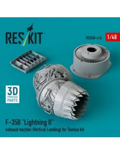 ?F-35B Lightning II exhaust nozzles (Vertical Landing) for Tamiya k...