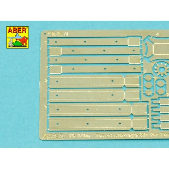 Tiger I,E Tunezyjski z 501 Abt.- Zasobnik wierzowy - Aber Models 16140