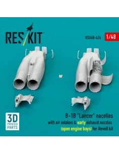 B-1B Lancer nacelles with air intakes & early exhaust nozzles (open... 2