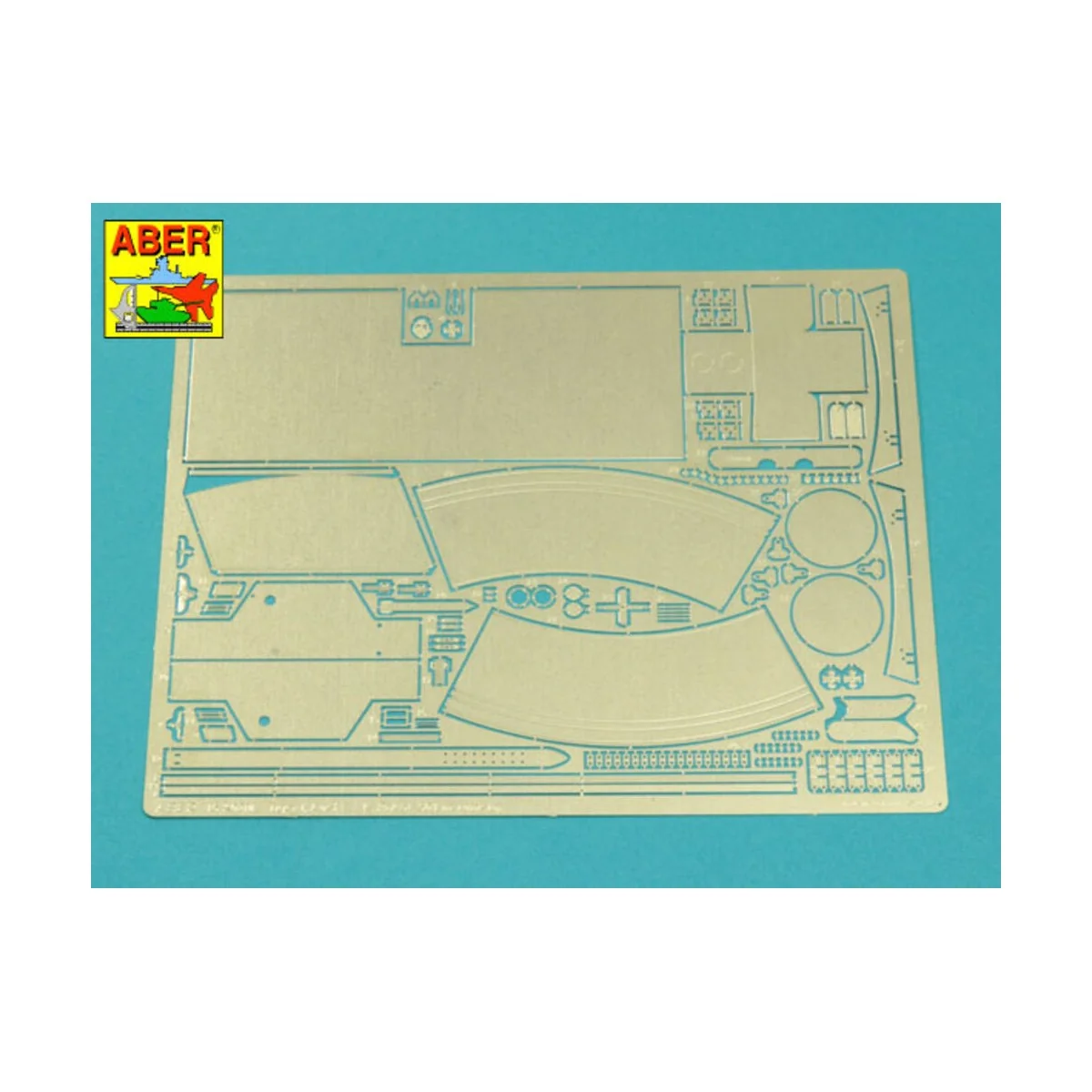 Tiger I,E Tunezyjski z 501 Abt.- Zasobnik wierzowy - Aber Models 16140