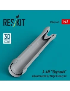 A-4M Skyhawk exhaust nozzle for Magic Factory kit (3D Printed), 1/4... 2