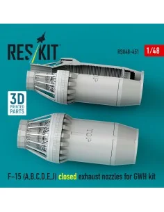 F-15 Eagle/Strike Eagle (A, B, C, D, E early, J) F100-PW-220 closed... 2