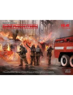 [NO_DESC] Soviet Firemen (1980s), 1/35 - ICM 35623