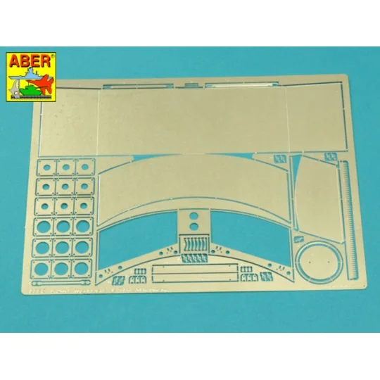 Tiger I,E Tunezyjski z 501 Abt.- Zasobnik wierzowy - Aber Models 16140