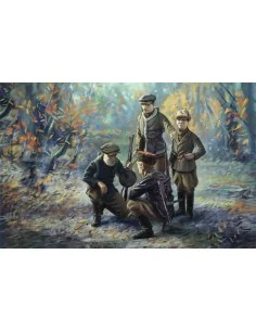 WWII Soviet Partisans (4 figures), 1/35 - ICM 35631